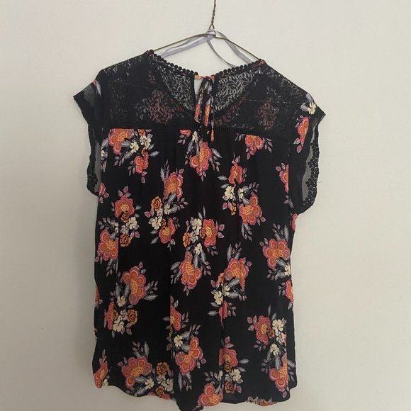 Set of 2 Career Floral Blouses / Tops Size XL - Picture 7 of 9